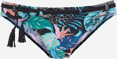 VENICE BEACH Bikini apakšdaļa 'Smash', krāsa - tirkīza / melns, Preces skats