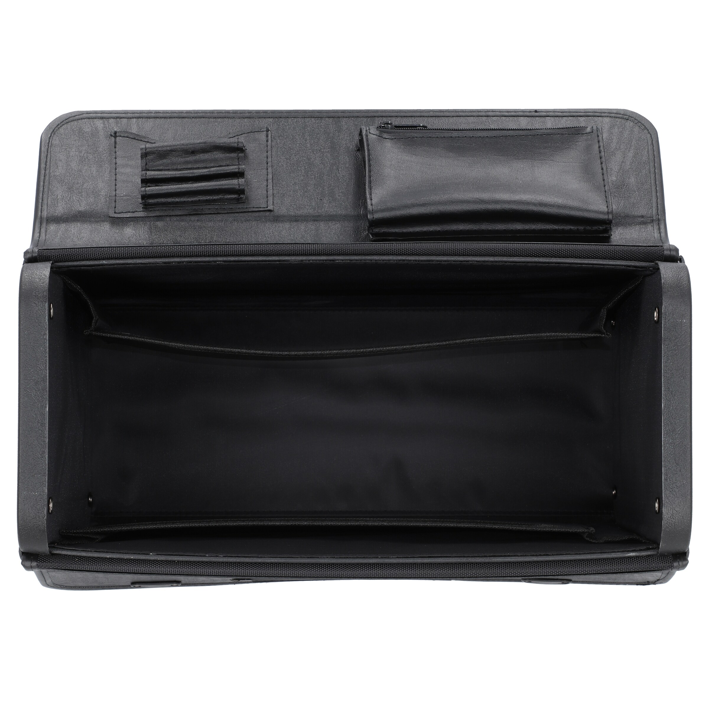 Valise de pilote Alassio en noir