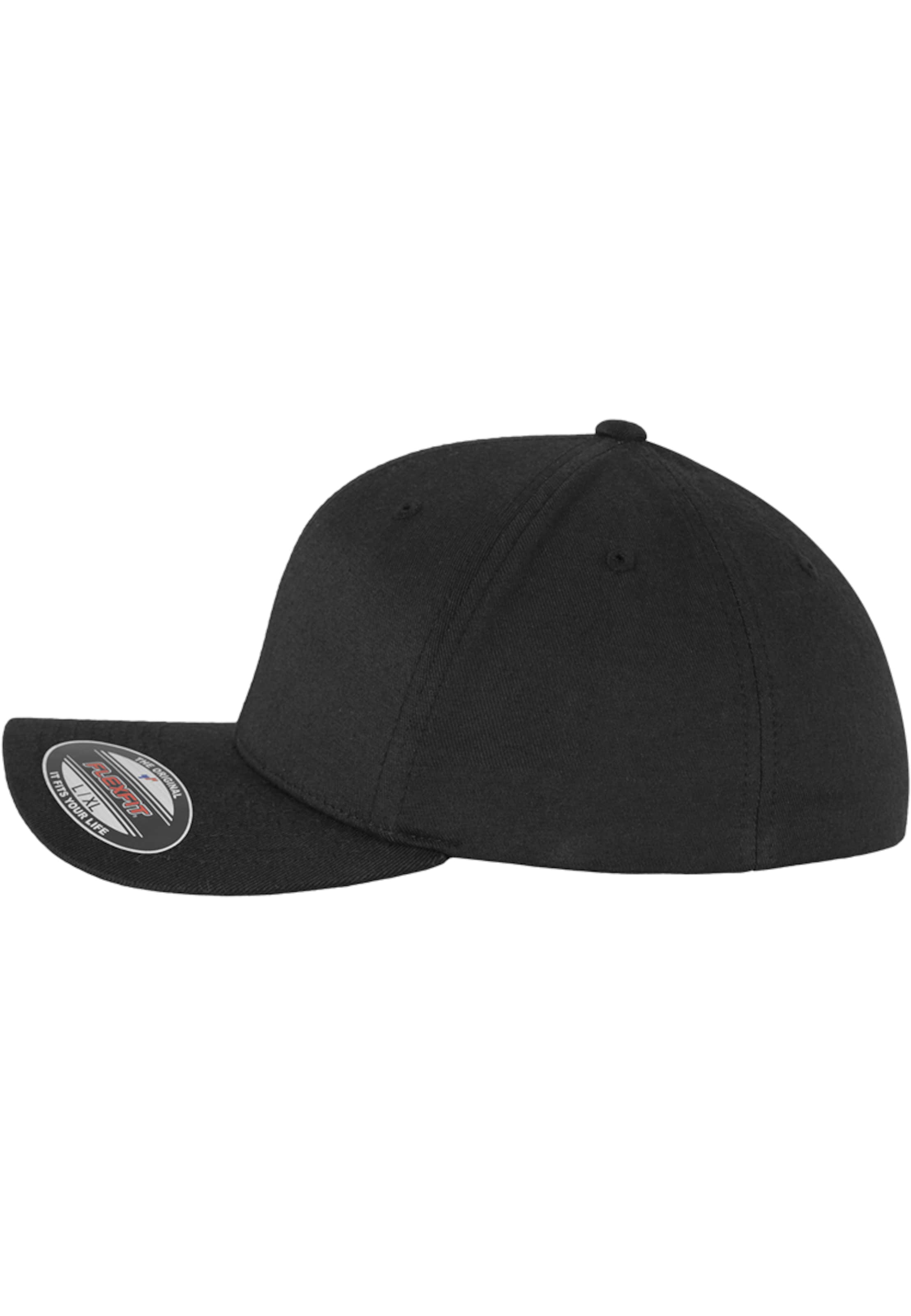 Flexfit Cap in Schwarz