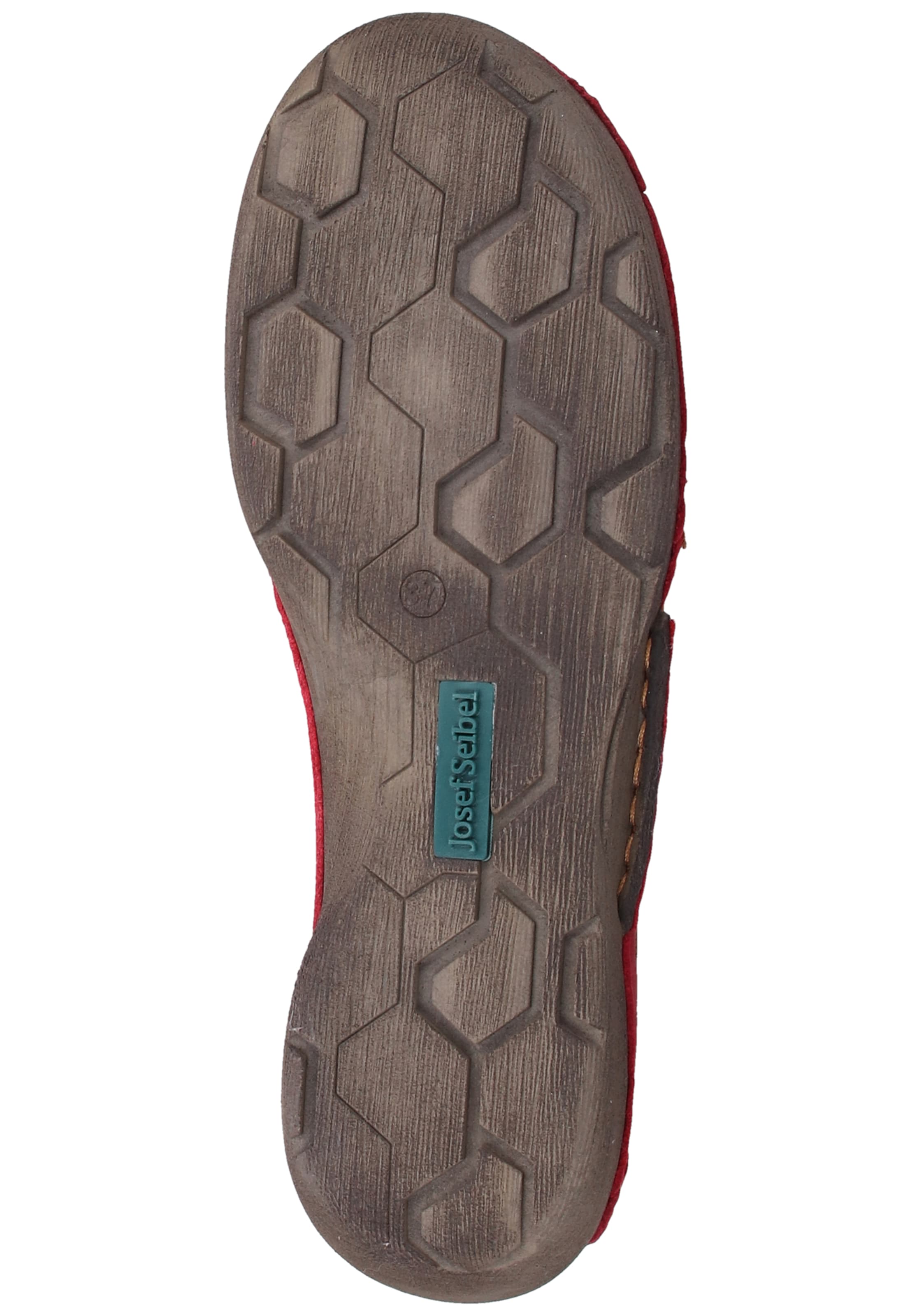 JOSEF SEIBEL Athletic lace-up shoe 'Fergey' in Red