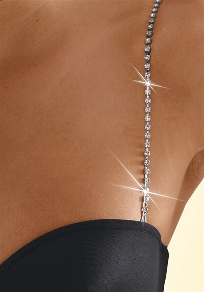 LASCANA Bra Accessories in Black / Silver, Item view