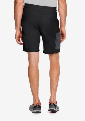 JACK WOLFSKIN Regular Shorts 'Active Track' in Schwarz