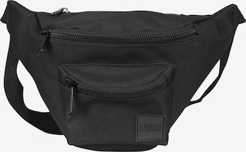 Urban Classics - Bolsa de cintura em preto: frente