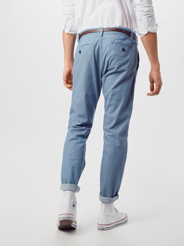 TOM TAILOR Regular Chino 'Travis' in Blauw