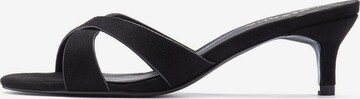 LASCANA Mules in Black: front