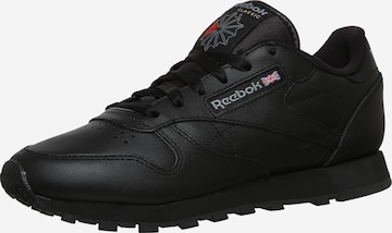 Reebok Ниски маратонки в черно: отпред