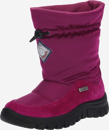 NATURINO Boots 'Varna' in Pink: front