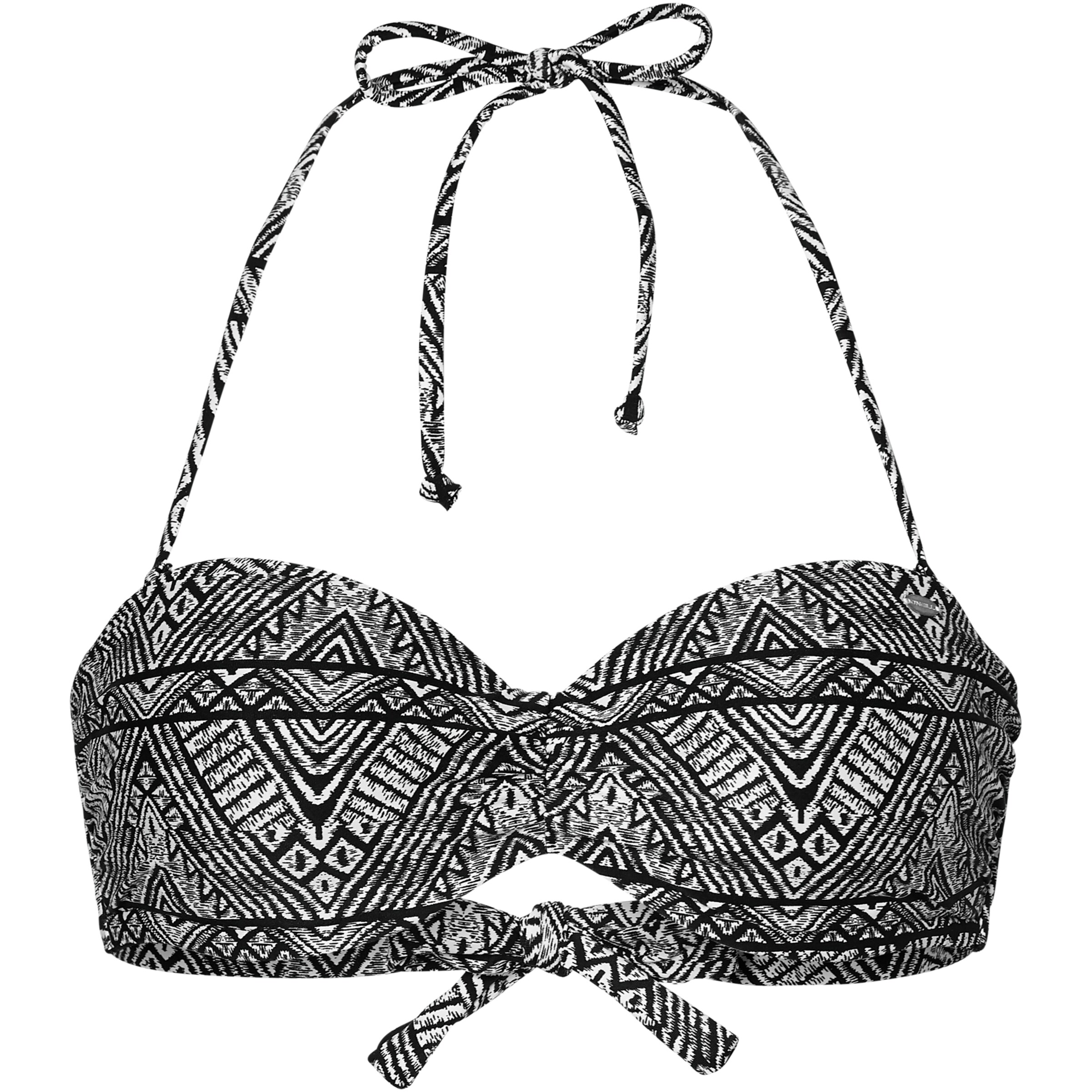 O'NEILL - Sportbikinitop 'PW MOLDED WIRE BANDEAU TOP' in de kleur Antraciet