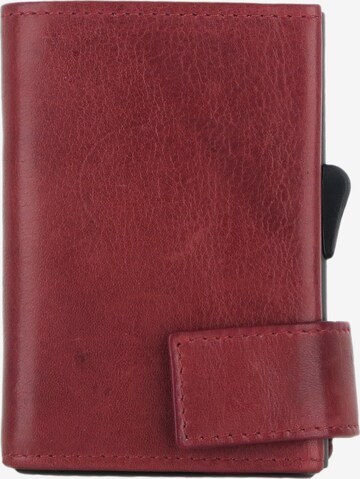 SecWal Wallet in Red: front