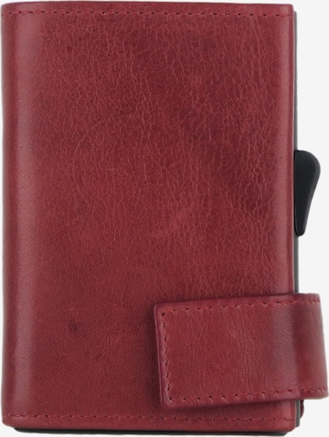 SecWal Wallet in Red: front