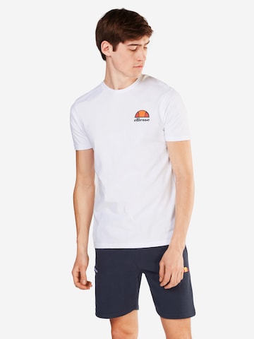 ELLESSE T-shirt 'Canaletto' i vit: framsida