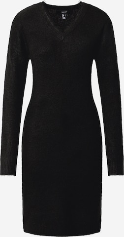 VERO MODA Knitted dress 'Minniecare' in Black: front