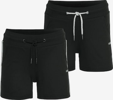 H.I.S Regular Shorts in Schwarz: predná strana