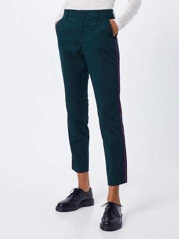 s.Oliver Slimfit Chino in Groen: voorkant