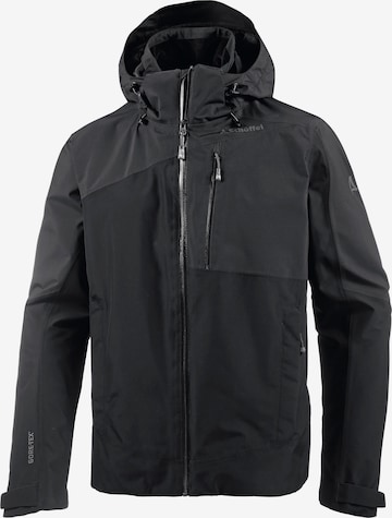 Schöffel Outdoorjacke 'Padova' in Schwarz: predná strana