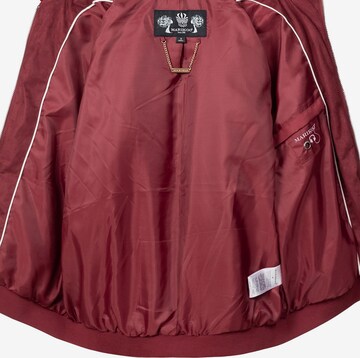 MARIKOO Between-Season Jacket 'Puderzuckerwölkchen' in Red