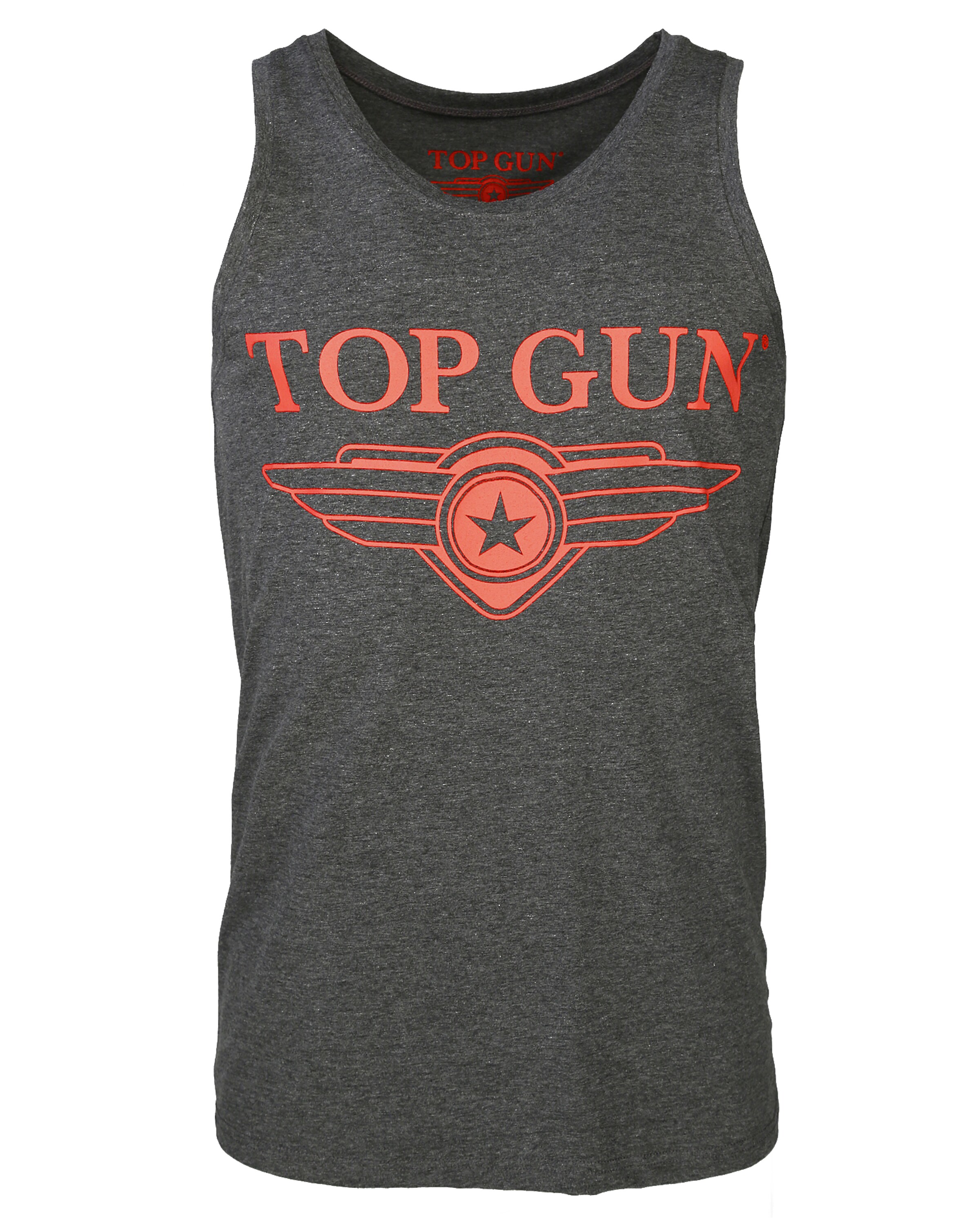 TOP GUN Shirt ' Truck ' in Grey: front