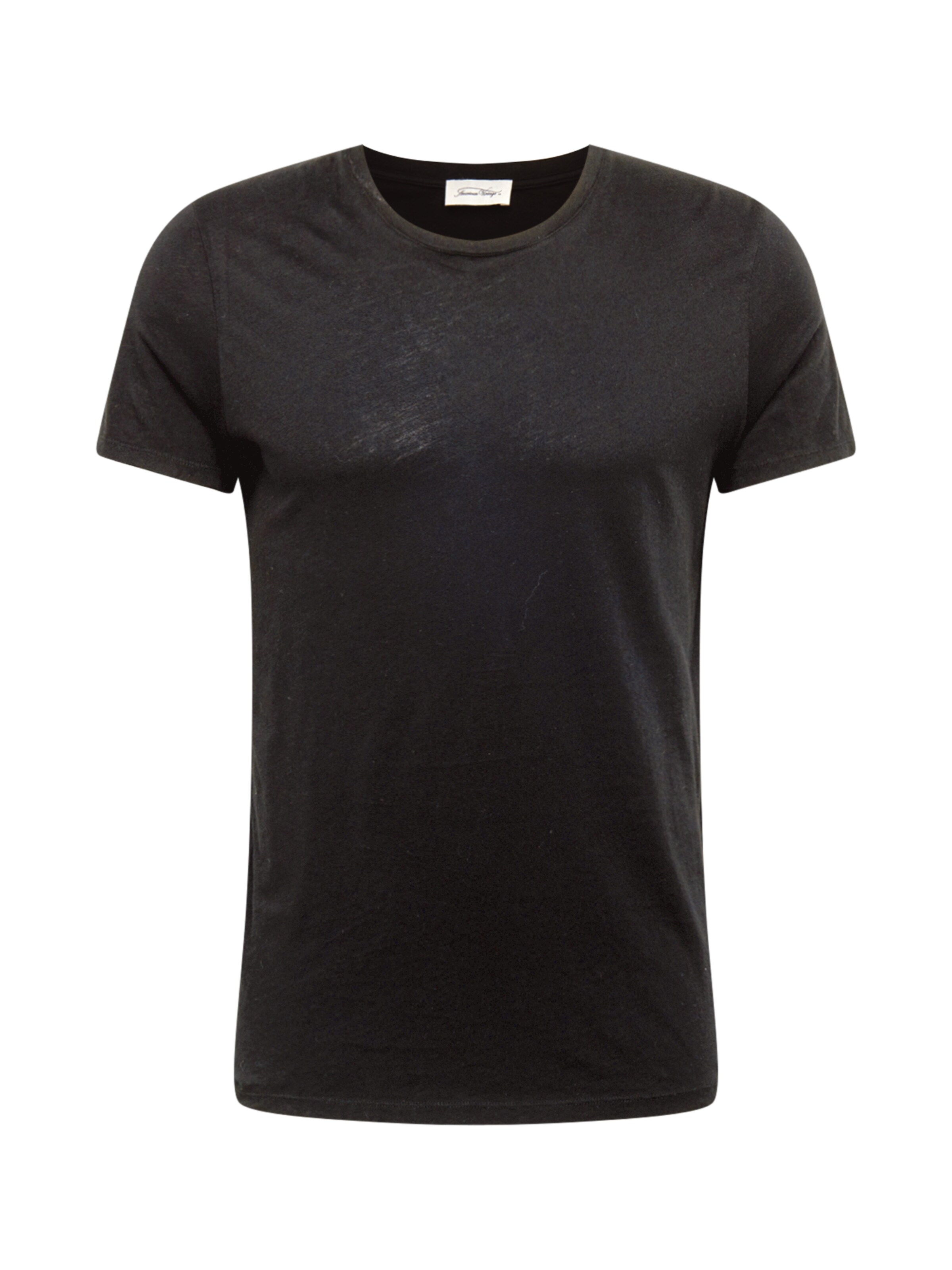 AMERICAN VINTAGE Tavaline suurus Särk 'DECATUR', värv must: eest vaates