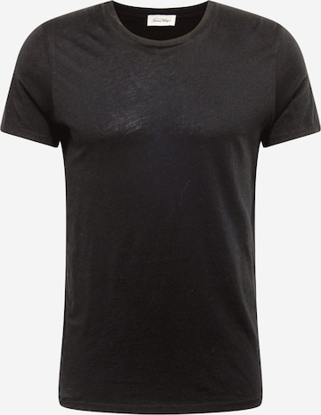 AMERICAN VINTAGE Regular fit Majica 'DECATUR' | črna barva: sprednja stran