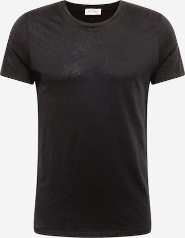 AMERICAN VINTAGE - Ajuste regular Camiseta 'DECATUR' en negro: frente