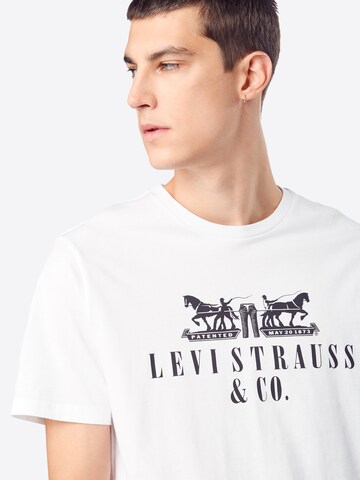 LEVI'S ® Regularny krój Koszulka w kolorze biały