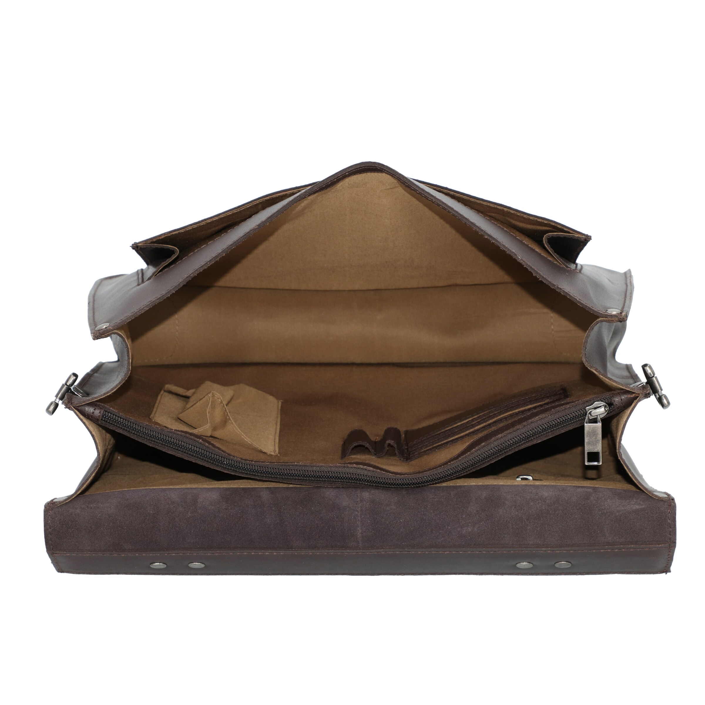 Burkely Aktentasche 'Scott' in Braun