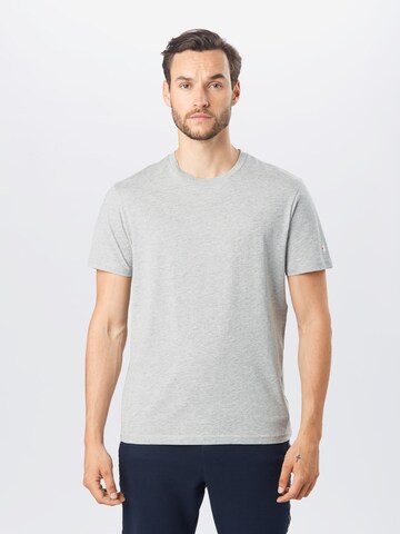 Champion Authentic Athletic Apparel Klasický střih Tričko – modrá: přední strana