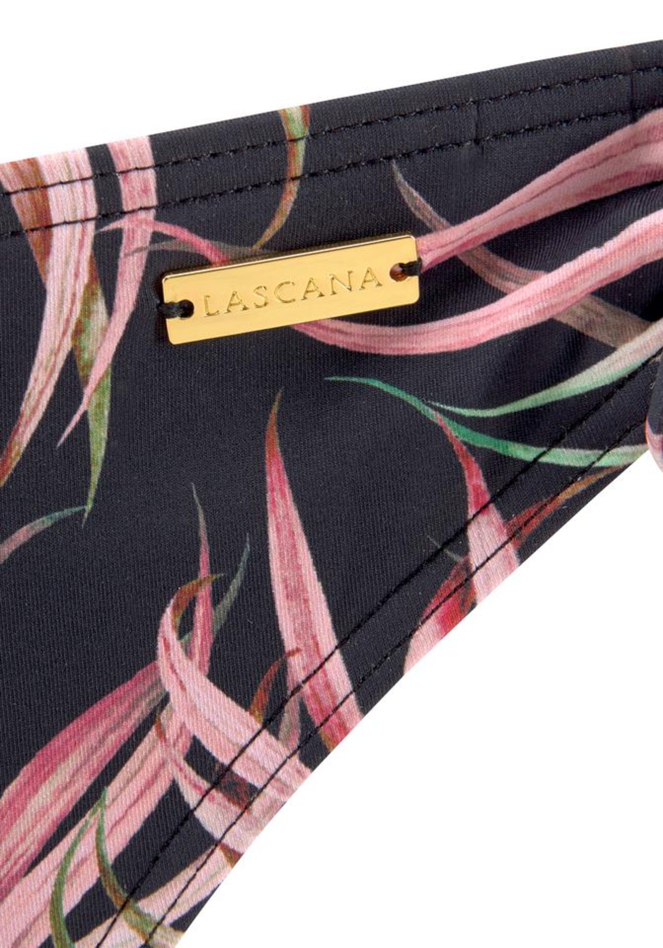 juoda LASCANA Bikinio kelnaitės