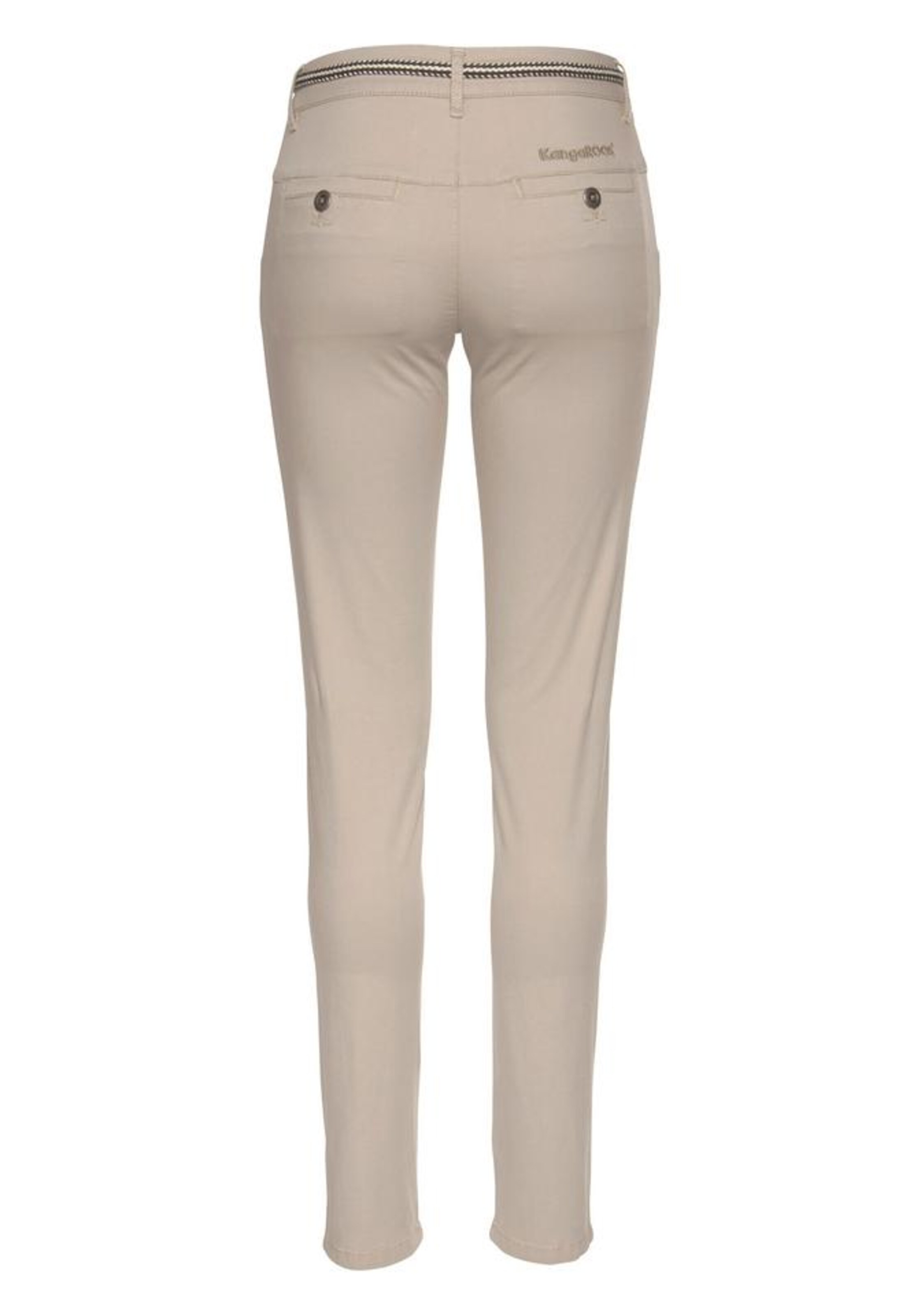 KangaROOS Slim fit Chino Pants in Beige