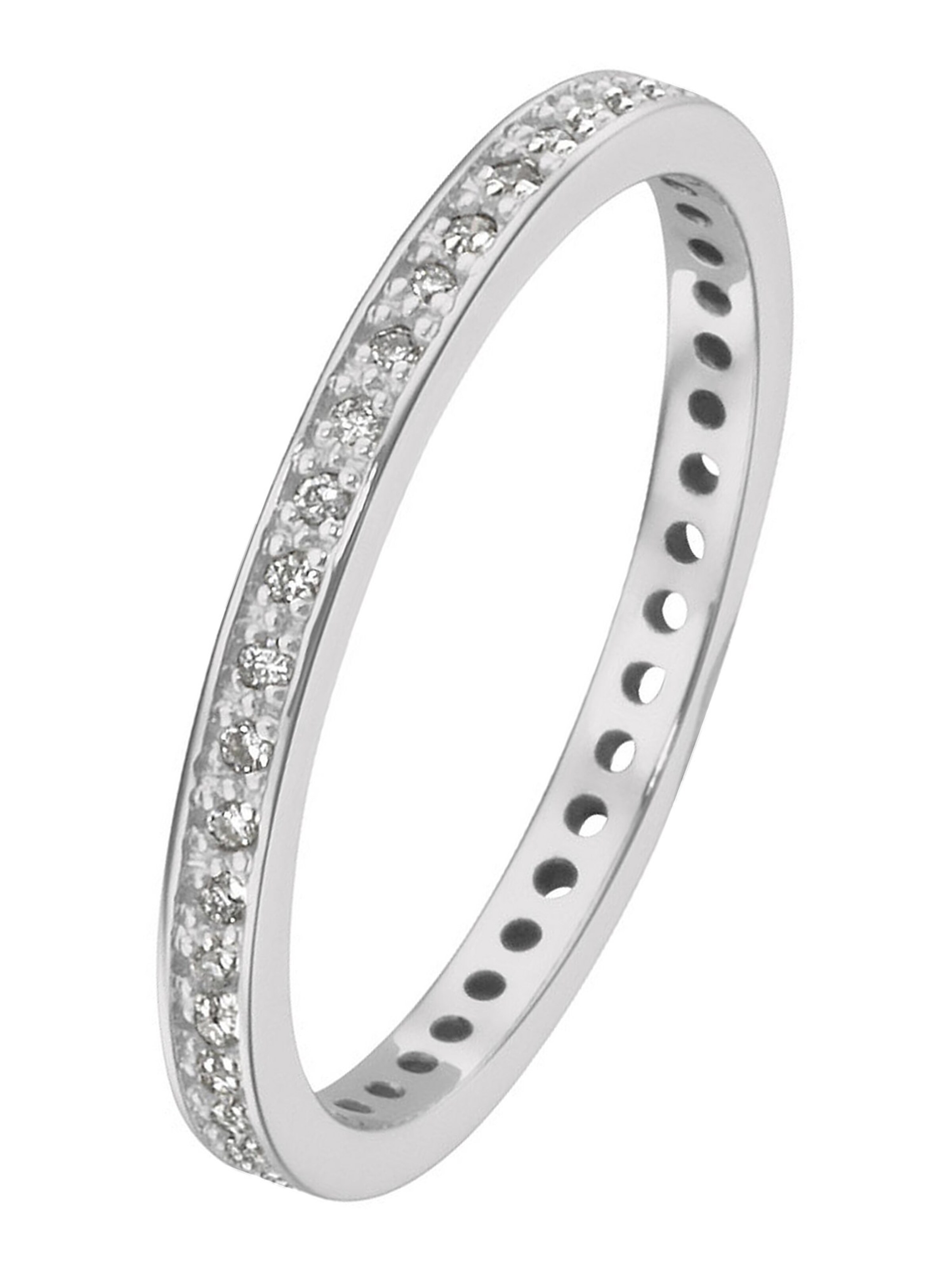 CHRIST Ring in Silver: front