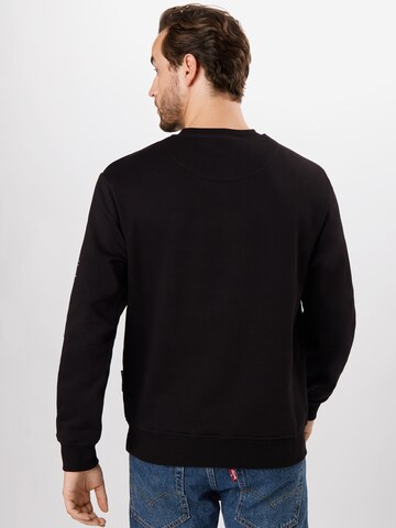 SOUTHPOLE Sweatshirt i svart