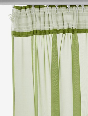 MY HOME Curtains & Drapes in Green