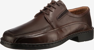 JOSEF SEIBEL Lace-Up Shoes 'Brian' in Brown: front
