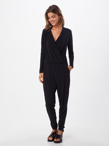 ICHI Jumpsuit 'Lima Ju' in Zwart: voorkant