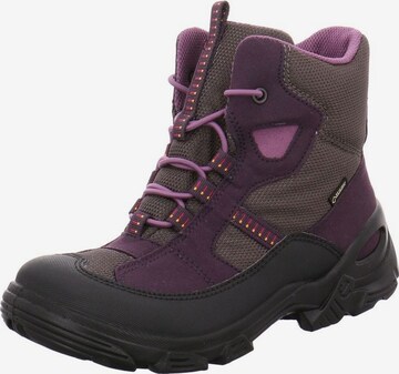 ECCO Boots in Purple: front