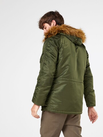 ALPHA INDUSTRIES Winterparka 'N3B VF 59' in Groen