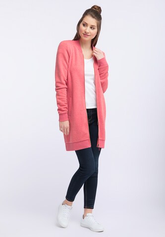 MYMO - Sudadera con cremallera en rojo