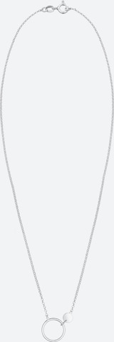 ELLI Necklace 'Geo' in Silver: front