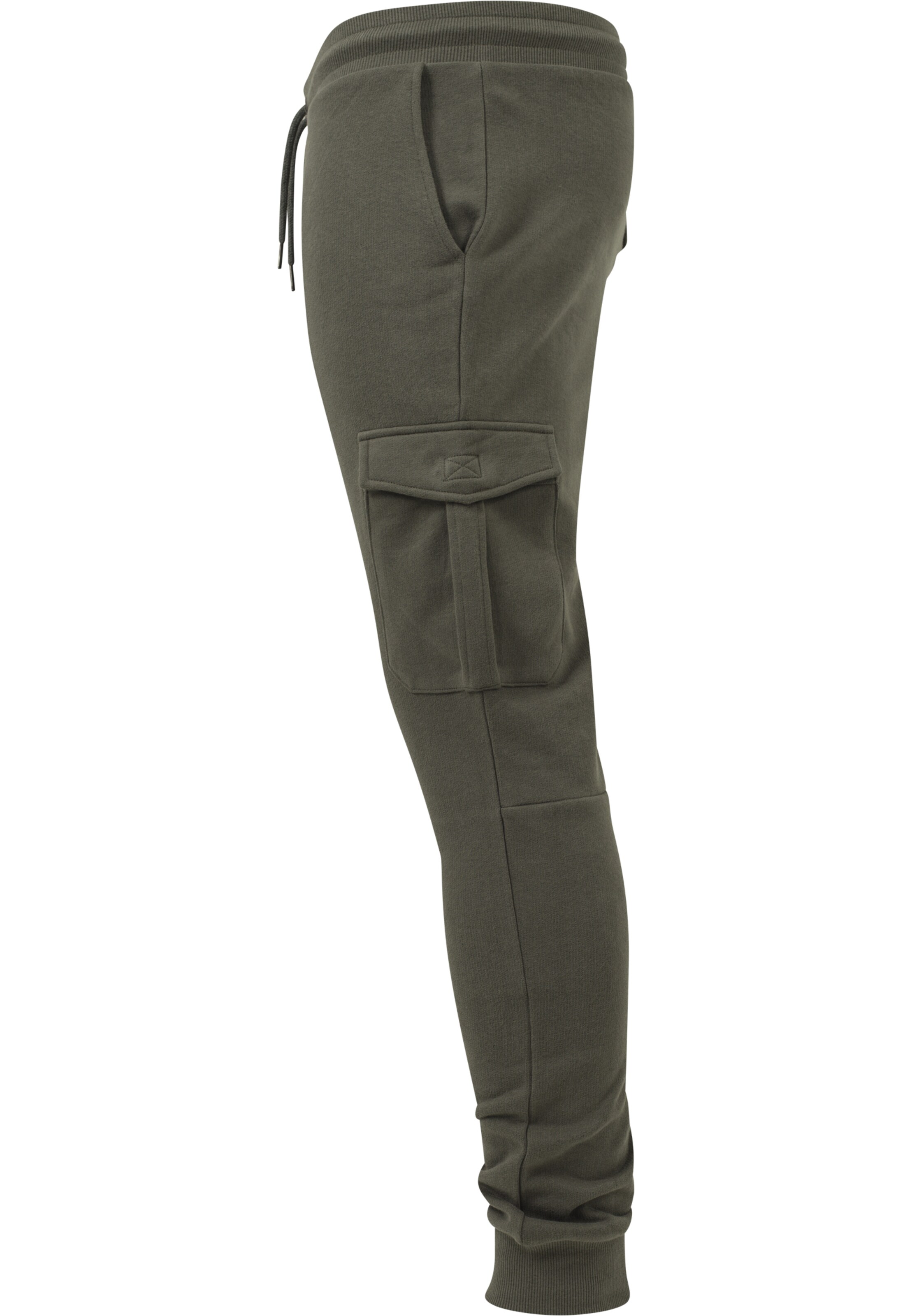 Urban Classics Tapered Cargo nadrágok - zöld