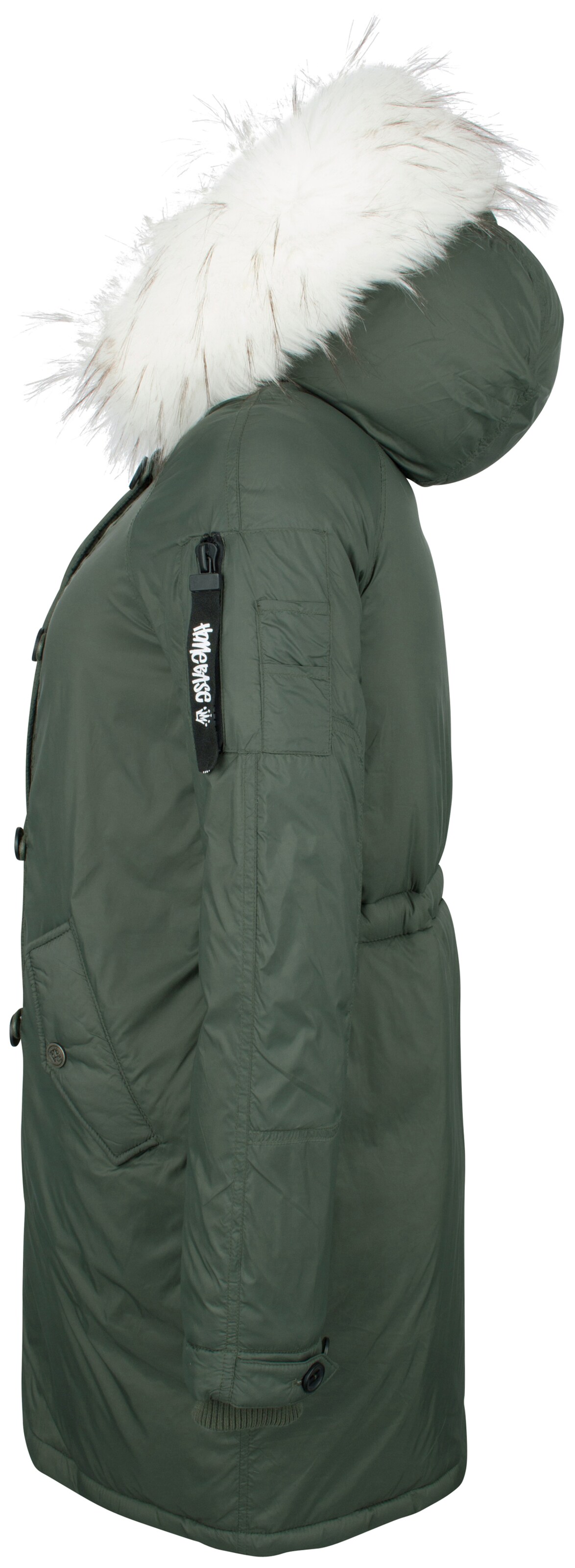 HOMEBASE Winter parka in Green