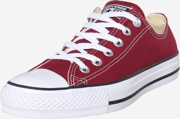 Sneaker bassa 'CHUCK TAYLOR ALL STAR CLASSIC OX' di CONVERSE in rosso: frontale