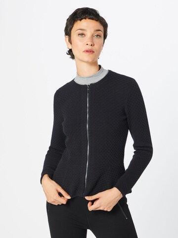 Cardigan ESPRIT en noir : devant