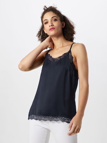 VILA Top 'Cava' in Blue: front