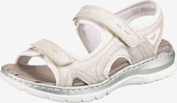 Rieker Sandal in Beige: front