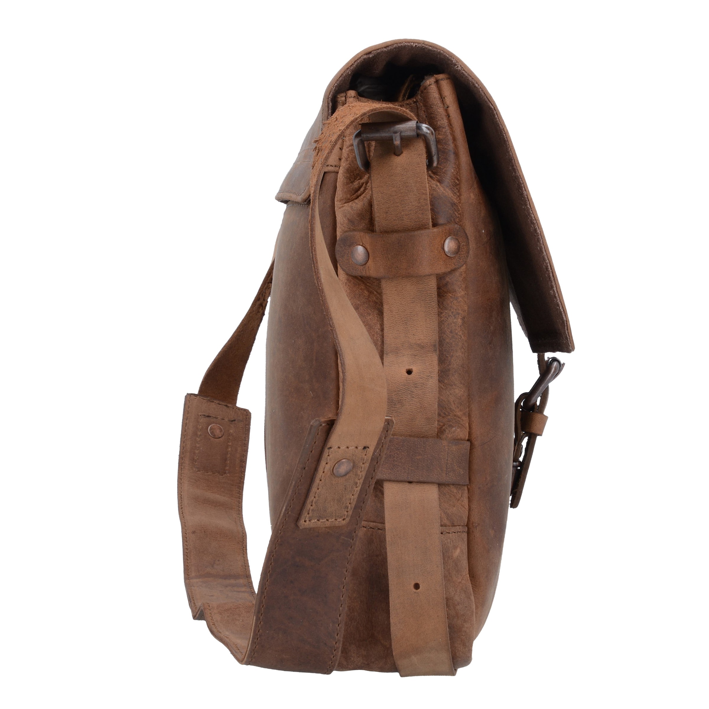 Harold's Document Bag 'Antik' in Brown