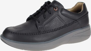 CLARKS Lace-Up Shoes in Black: front