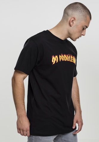 Mister Tee T-Shirt '99 Problems Flames' in Schwarz