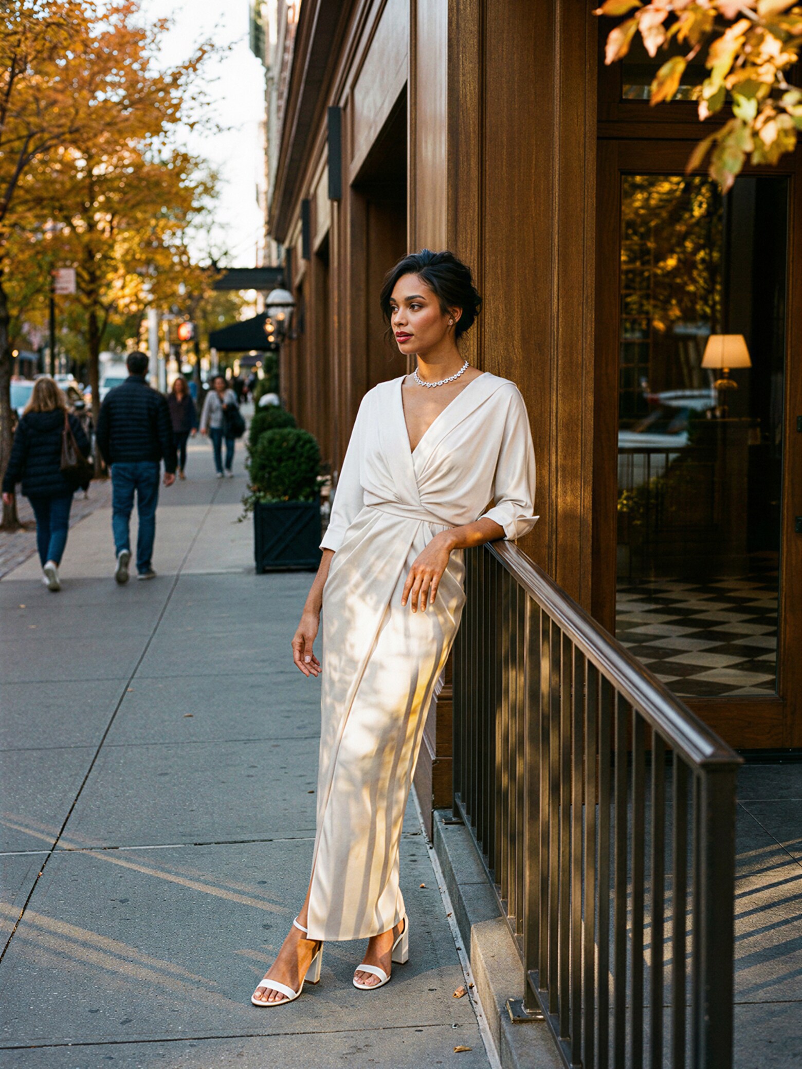 The AY Style Collective - Elegant Cloud Dancer Look