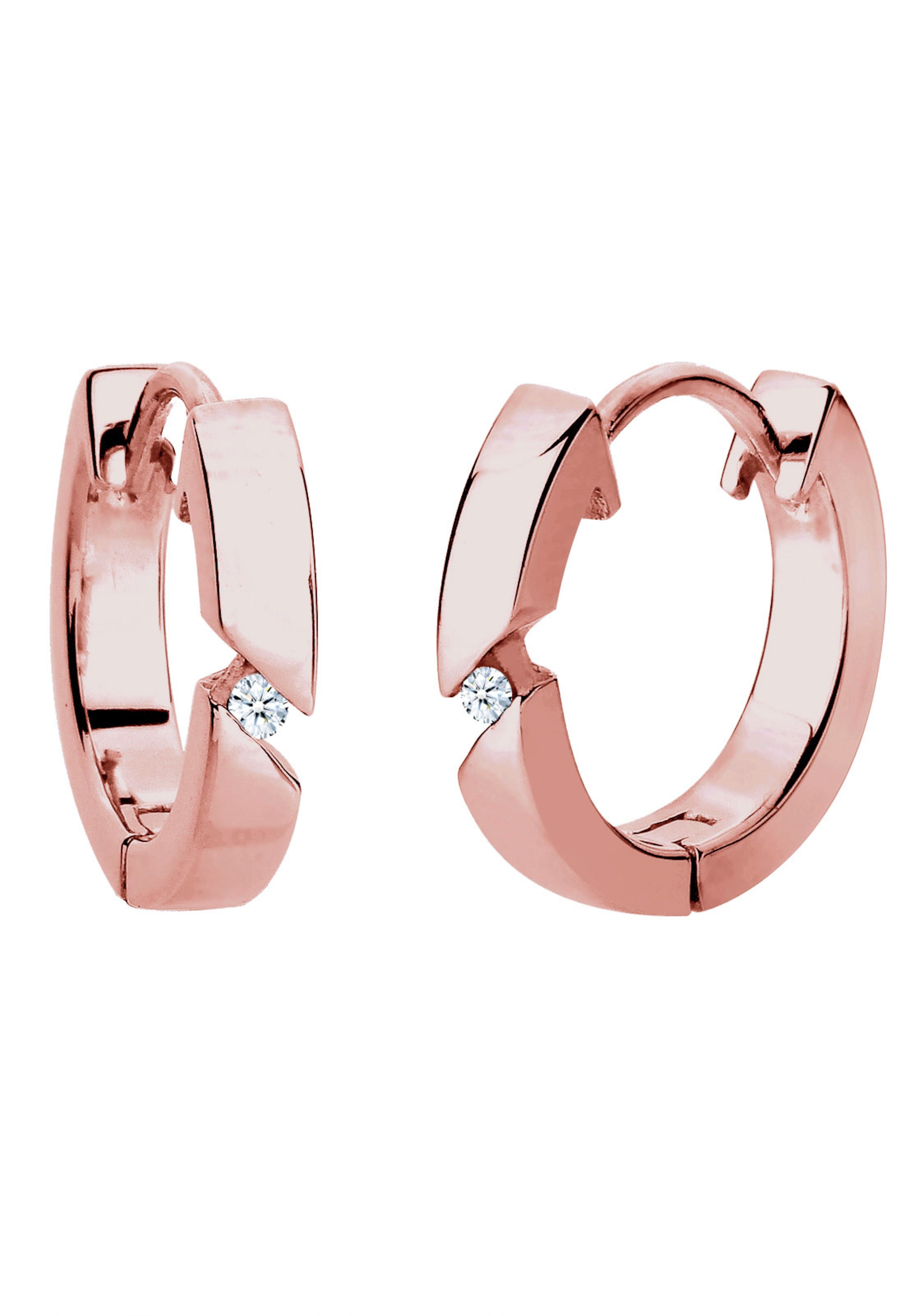 Elli DIAMONDS Earrings 'Diamant' in Gold