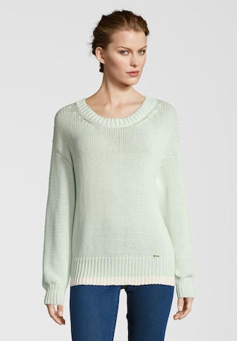 CINQUE Sweater 'Ciselina' in Green: front